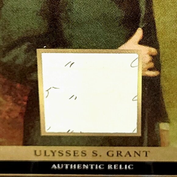 Authentic President Ulysses S. Grant Handwriting Relic Piece of History - Picture 2 of 4